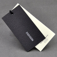 Étiquette d'estampage à chaud pour vêtements, étiquette de marque personnalisée, impression de cartes spéciales, vêtements simples
