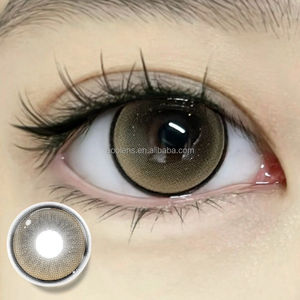 คอนแทคเลนส์คุณภาพสูง สีอ่อนใหม่ สำหรับใช้ทุกวัน ขนาด 14.5 มม. ความชื้น 55% ดีไซน์ลูกตาเรืองแสง - Product Image 1