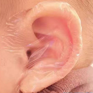 Parches Impermeables para los Oídos Hechos a Medida OEM con Tela de Omento Rómbica para Adultos y Niños, para Ducha y Natación - Product Image 1