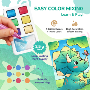 Joycat Mainan Menggambar Kartun Populer Anak-anak Seni Lukisan Cat Air Gulungan Kertas Gambar Buku Mewarnai untuk Anak-anak - Product Image 2