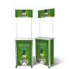 Mesas Plegables de Plástico para Exteriores QM, Astas de Fibra de Vidrio para Exhibición, Promoción, Banderas y Pancartas Promocionales - Product Image 6