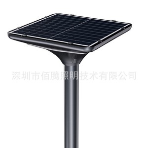 ชุดไฟถนนพลังงานแสงอาทิตย์แบบรวม 12V DC โพลีซิลิคอน LED ไฟสวนแบบพกพา ตัวเรือนพลาสติก - Product Image 4