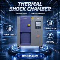 Air-Cooled Thermal Shock Test Chamber High and Low Temperature Imapact Chamber for Component Thermal Cycling Test (-50℃~150