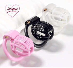 Cage de chasteté masculine de petite taille, ceinture de chasteté avec 4 anneaux pour pénis, jouet sexuel BDSM pour couple, cage à pénis pour homme, bondage de pénis, cuckold - Product Image 1