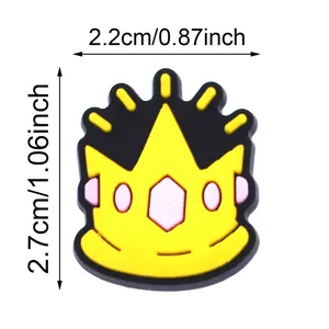 New Arrival Classic Cartoon Pvc Shoe Decoration Charms Custom Wholesale Rubber Mexican Clog Charms Shoe Charms
