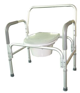 Cadre <span class=keywords><strong>de</strong></span> marche multifonctionnel pour personnes âgées Tabouret pliant Squat Toilette Portable Commode <span class=keywords><strong>Transfert</strong></span> Toilette <span class=keywords><strong>Chaise</strong></span> - Product Image 5