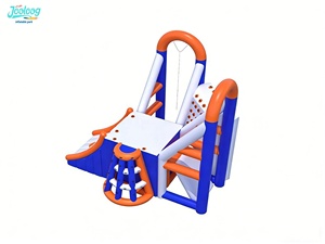 Customized Design Commercial Inflatable Floating Games Crazy Water Aqua Park Playground <strong>Slide</strong> Equipment On Sea - Product Image 2