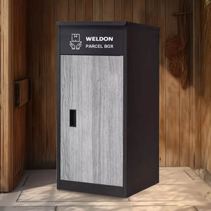 Venta caliente transfronteriza buzón de correos al aire libre hogar gran espacio Express gabinete pasillo multifuncional conveniente casillero - Product Image 5