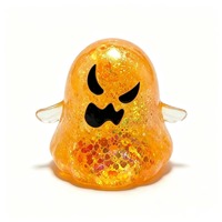 Jouet Squishy Fantôme Coloré en TPR Souple, Anti-Stress, pour Enfants, Idéal pour Fêtes et Récompenses Scolaires – Approvisionnement Direct Usine