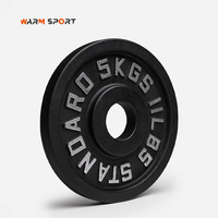 Paires de disques de poids en fonte de 1,25 à 25 kg, standard 1 pouce, avec marquages double KG/LBS, vente en gros, pour salle de sport à domicile, logo personnalisé OEM
