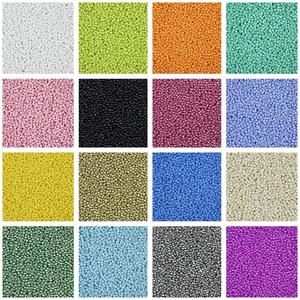 Handmade 2/3/4Mm Glass Beads Rắn Màu Baking Sơn Hạt Làm Từ Acrylic Nhựa Lucite Chất Liệu Cho Tự Làm Đồ Trang Sức - Product Image 3