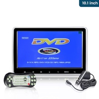 Mekede 10.1 pouces repose tête de voiture moniteur DVD vidéo 1024*600 écran tactile lecteur vidéo système multimédia lien miroir