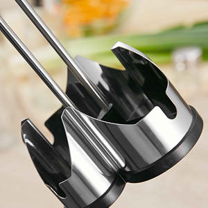 En gros, ensemble de pots à assaisonnements en acier inoxydable anti-humidité pour table à manger, sans odeur, avec support, boîte à condiments et flacon de cuisson - Product Image 2