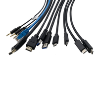 Câble de panneau USB pour châssis TB4 + usb 3.1 + usb3.0 + port HDR + DP 1.4 + port Ethernet Câble de panneau avant USB de haute qualité