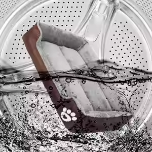 Große kleine mehrfarbige Lamm wolle Haustier produkte Moderne Samt Kunst pelz Katze Hunde bett Heizung Teddycow Kissen Bett - Product Image 3