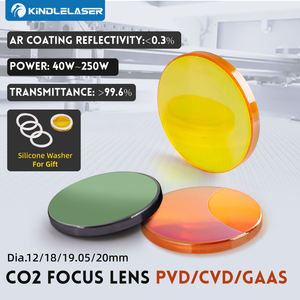 Venta directa de fábrica, máquina cortadora láser de lentes de enfoque CVD ZnSe, lente láser, enfoque láser Co2 - Product Image 3