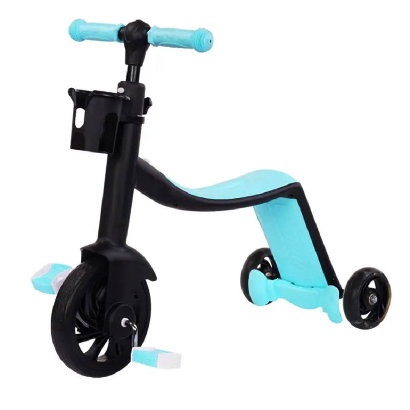 Scooter per bambini anni Multi-funzione equilibrio triciclo giocattolo moto cartone plastica ABS plastica Unisex 3 in 1-6 auto
