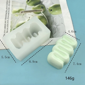แม่พิมพ์ซิลิโคนบีบครีมการ์ตูนแม่พิมพ์หมุนด้วยมือแม่พิมพ์ช็อคโกแลตเกรดอาหารทนต่ออุณหภูมิสูง - Product Image 6