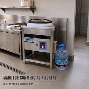 Réchaud de cuisine professionnel <span class=keywords><strong>à</strong></span> brûleur unique 100x90x110cm en acier inoxydable (qualité 304) <span class=keywords><strong>à</strong></span> alimentation automatique au mazout nouvelle génération - Product Image 2