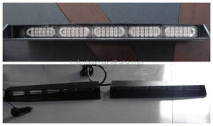 Barre lumineuse <span class=keywords><strong>de</strong></span> signalisation tricolore 180W avec contrôleur d'affichage, clignotant vert, visière, accessoire automobile pour véhicules - Product Image 2