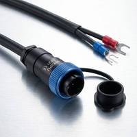 Kabel Konektor Asli WEIPU SP21 IP68 Rakitan Kabel 2-15Pin Berlapis Emas IPC-620 OEM MOQ Kecil untuk Baterai Surya