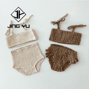 Traje de Baño de una Pieza con Volantes de Alta Calidad para Niñas, Bikini de Nailon con Estampado Personalizado para Niñas Pequeñas, Fabricante de Hawái - Product Image 5