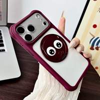 Coque de téléphone adaptée à l'iPhone 18 ProMax, support magnétique 360°, miroir anti-chute, coque de protection