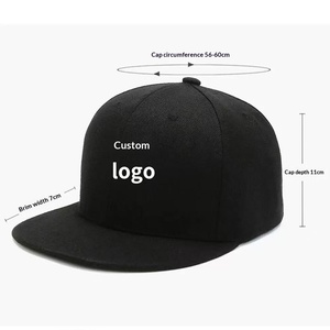 หมวกเบสบอลทรงแบนแบบอเมริกัน 6 แผง สำหรับทุกเพศ สไตล์ฮิปฮอป ป้องกันแสงแดด เหมาะสำหรับกิจกรรมกลางแจ้ง สามารถสกรีนโลโก้ได้ - Product Image 4