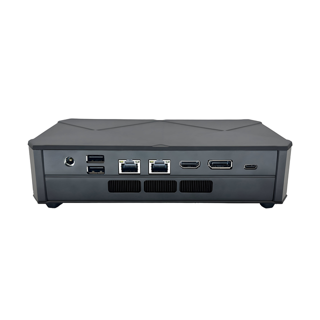 Compact Ryzen 9 7940HS PC with 64GB DDR5 2xNVMe 2x2.5G LAN Windows/Linux B2B Supplier for AU/US Plug