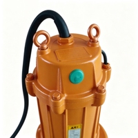 Pompe submersible à eaux usées à haut débit Kangneg WQ, pompe à eaux usées haute pression pour drainage de fermes et garages souterrains
