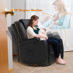 Hochwertiges Zuhause Modern One Sear Elektro möbel Liege sofa Massage stuhl mit Grad drehbar