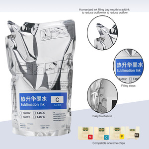 Bolsa de Tinta de Transferencia Térmica T46 de 1100 ml HDK Negra de Alta Densidad Compatible con Epson SC-F6380 SC-F9480 SC-F9480H de Fábrica - Product Image 3