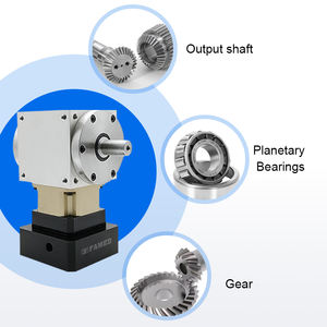 Boîte de vitesses à angle droit de 90 degrés, boîte de direction, réducteur conique spiralé, transmission de puissance, entraînement série AAW-AS, équipement industriel - Product Image 4