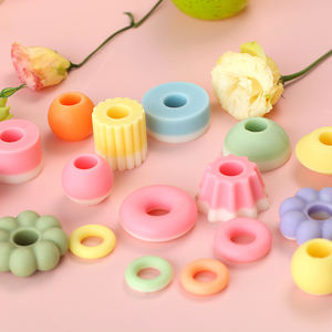 Molde Modular de Goma para Velas Boowan <span class=keywords><strong>Nicole</strong></span>, Hecho a Mano, Apilable, Decorativo, para Mesa de Comedor, para Hacer Velas - Product Image 2