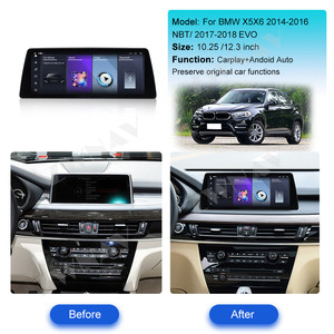 Zwnav 10.25/12.3 ''linux Carplay cho BMW X5 X6 2014-2018 NBT EVO xe đài phát thanh GPS navigation tự động đa phương tiện Máy nghe nhạc đầu uint - Product Image 2