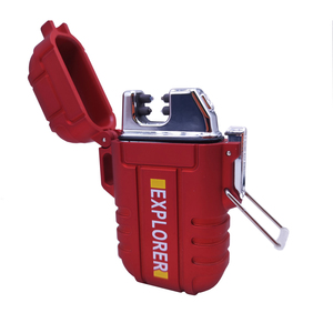 Encendedor eléctrico de doble arco con logotipo personalizado, encendedor eléctrico con logotipo personalizado, superventas - Product Image 1