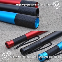 Lampe torche LED P50 haute luminosité, rechargeable par Type-C, étanche IP66, portable, pour camping et défense, accepte la vente en gros