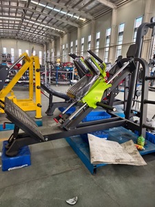 SUPER <span class=keywords><strong>HACK</strong></span> <span class=keywords><strong>SQUAT</strong></span> Équipement d'entraînement musculaire en acier - Machine d'exercice pour les jambes à usage commercial réglable - Product Image 3