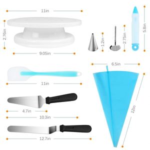 Custom Wholesales 52pcs Icing Piping Tips Nozzle Bag Set Diy Fondant <b>Accessories</b> Supplies Decorating <b>Baking</b> Pastry Cake Tools - Product Image 3