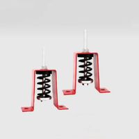 Amortisseur de vibrations suspendu XHS, type HV, pour pipeline et plafond, anti-corrosion, installation facile, hôpital, école