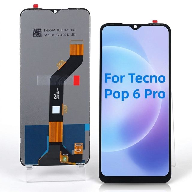 Mobile Phone LCD Screen for Tecno Pop 6 Pro Screen LCD Display Touch Screen Digitizer for Tecno Pop 6 Pro BE8 Screen