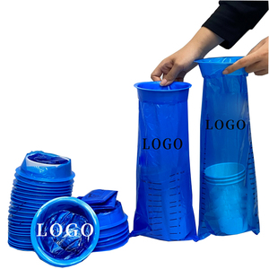 2025 LDPE + D2W compostable dùng một lần emesis túi chuyển động xe gắn màu xanh nôn emesis Túi - Product Image 2