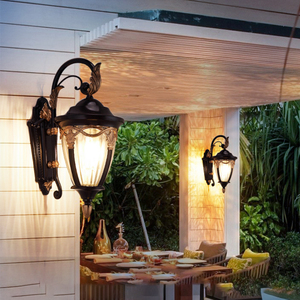Lampe murale extérieure traditionnelle LED en alliage d'aluminium, étanche, 3500K blanc chaud, angle de faisceau de 20 degrés, utilisation en jardin, garantie 10 ans - Product Image 6