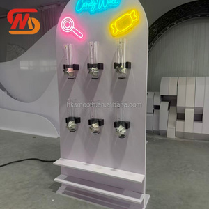 Decoración de Pared para Bodas y Fiestas, Arco 3D para Baby Shower, Fondo de Pared de Acrílico y PVC Colorido con Diseño de Caramelos - Product Image 4