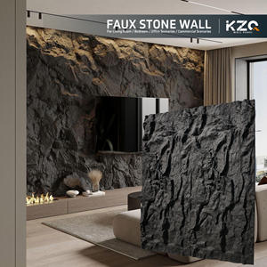 Pannello Murale in Finta Pietra a Prezzo di Fabbrica, Grande Lastra Impermeabile, Rivestimento Murale con Texture Rocciosa Artificiale per Rivestimenti Esterni - Product Image 1