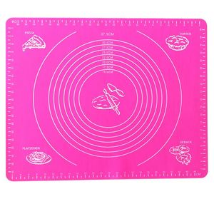 Tapis de cuisson en silicone rectangulaire extra épais personnalisé en stock, résistant à la chaleur, écologique, avec mesures et rebords surélevés - Product Image 1