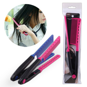 Cepillo Alisador de Cabello, Peine de Estilizado en V, Plegable para Salón de Peluquería - Product Image 2