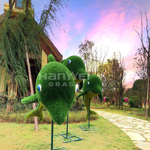 Cornici Topiaria a Forma di Orso Marino dal Design Speciale, <span class=keywords><strong>Animali</strong></span> Artificiali per Decorazione di Foreste e Parchi - Product Image 6