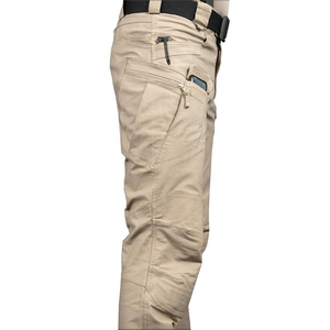 Pantalones Tácticos <span class=keywords><strong>de</strong></span> Verano Ix7 para Hombre, Transpirables, Resistentes al Viento, 100% Poliéster, Pantalones Cargo Multibolsillos para Entrenamiento, Trabajo y <span class=keywords><strong>Senderismo</strong></span> - Product Image 6
