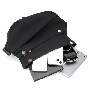 Riñonera con Cierre Magnético para Ciclismo, Motociclismo, Deportes, <span class=keywords><strong>Trabajo</strong></span> de Cartero, Oficina - Mochila Cruzada con Cremallera para el Pecho - Product Image 5